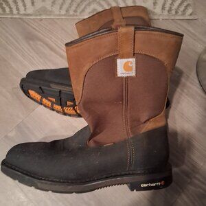 **Hot, Great Buy, Best Offer Gets It! Sz 15 M, Never Worn, Carhartt Brown Boots!